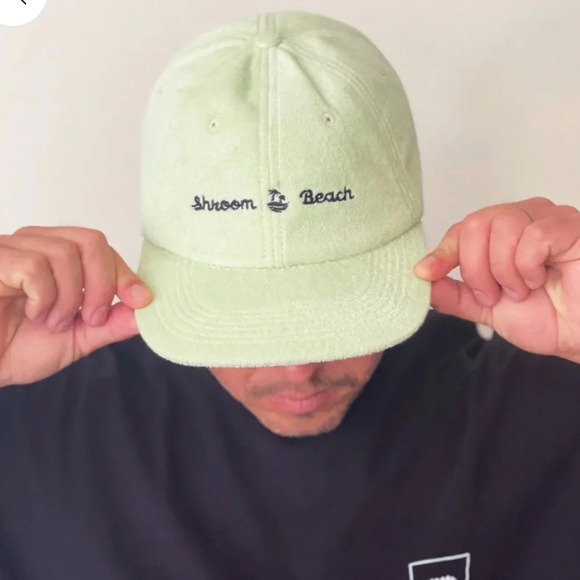 Shroom Beach Black Towel Hat, One Size, NWOT πβπ«ποΈ - Picture 4 of 4